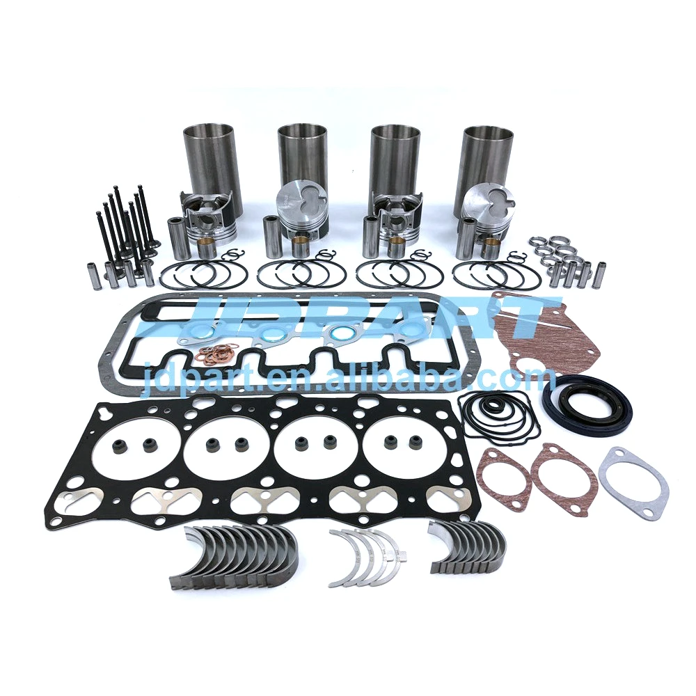 

Новый комплект для капитального ремонта двигателя Isuzu 4LE1 для экскаваторов JCB 8040, 8045, 8050