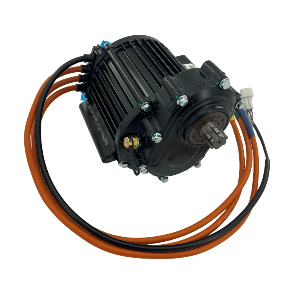 

QSJ120C 60H 2000W V3 PMSM Mid-drive Motor With Internal Gears