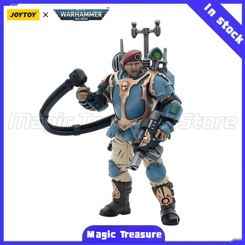 

【MT】JOYTOY Warhammer 40K Astra Militarum Tempestus Scions Command Squad 55th Kappic Eagles VoxOperator Toys 1/18 Action