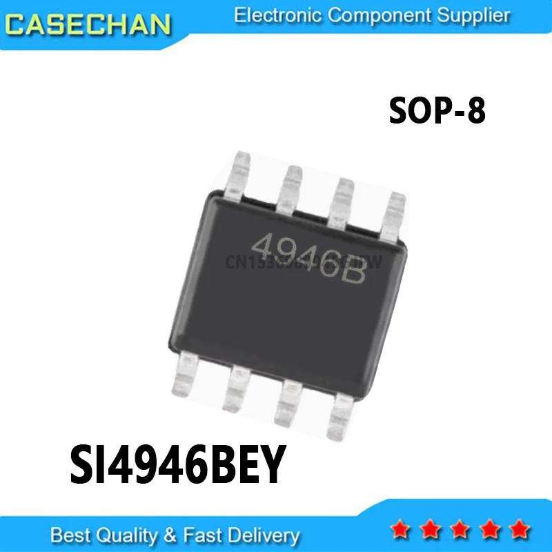 10PCS New and Original IC 4946B SI4946B SI4946BEY  SOP-8 