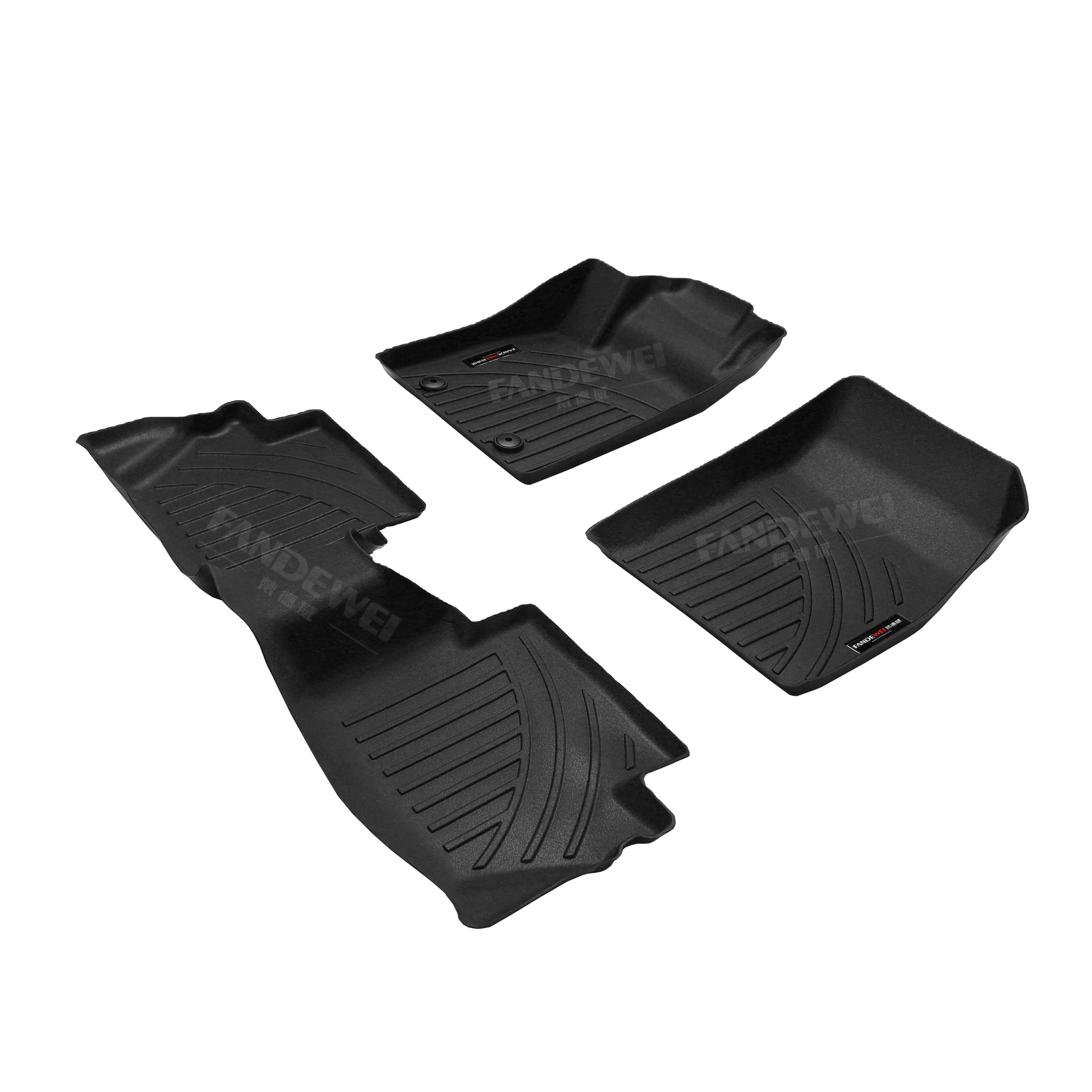 

Hot Sale Tray-type 3D Car Floor Mat Waterproof and Durable Car Mats Auto Parts for Ford Ecosport Use