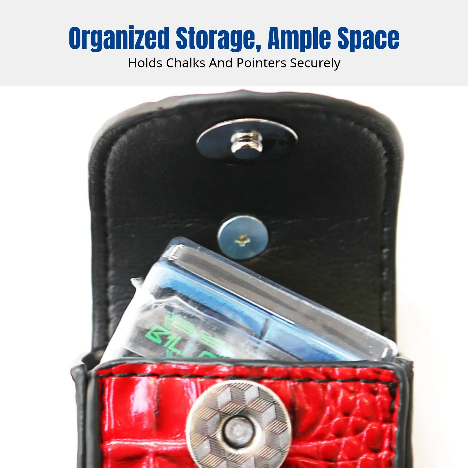 

Multifunctional Billiard Storage Bag, Cue Chalk Holder, Hanging Accessories Organizer Closure, Waterproof