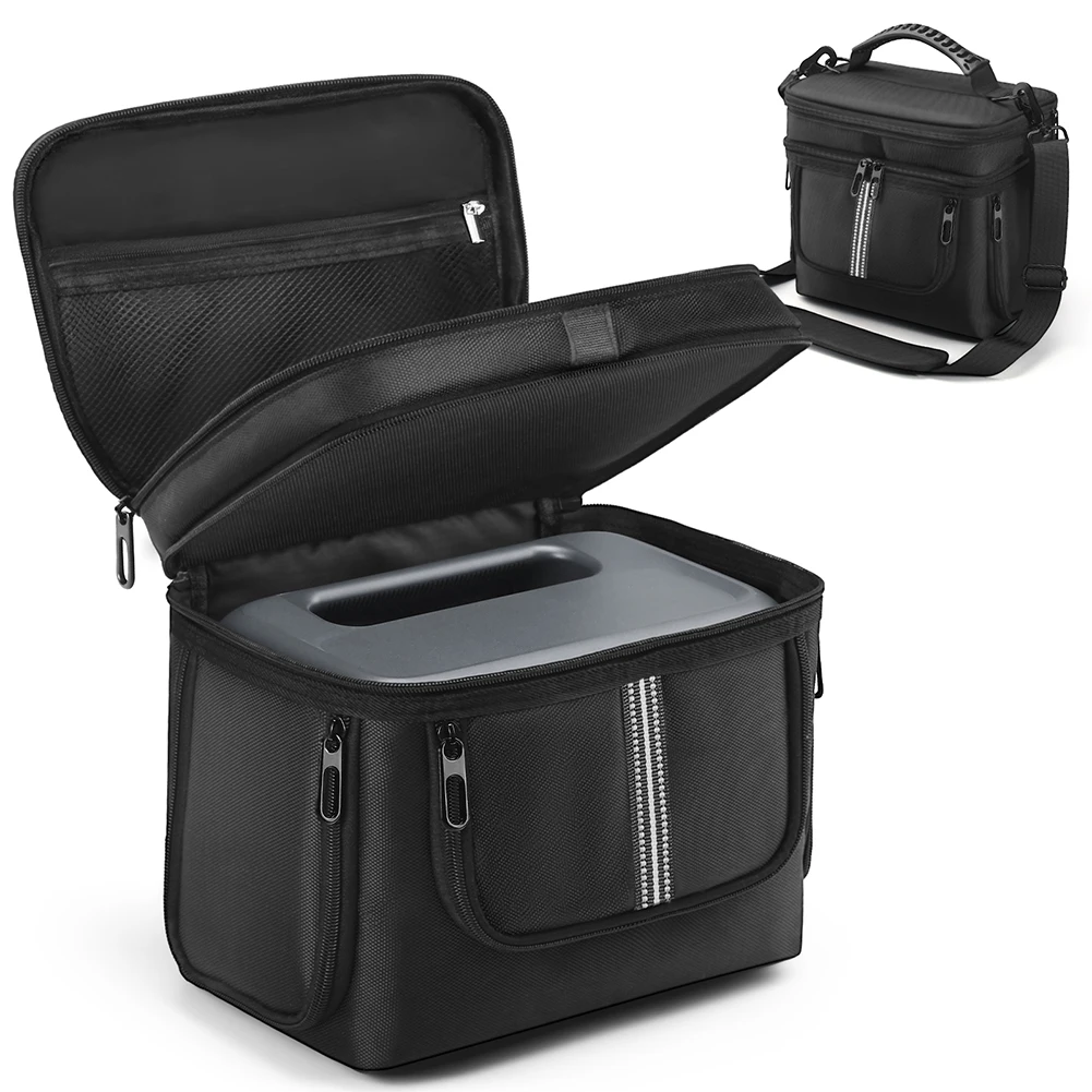 

Carrying Case Travel Storage Bag for BLUETTI Portable Power Station AC2A Protective Case Waterproof with Shoulder Strap Handle