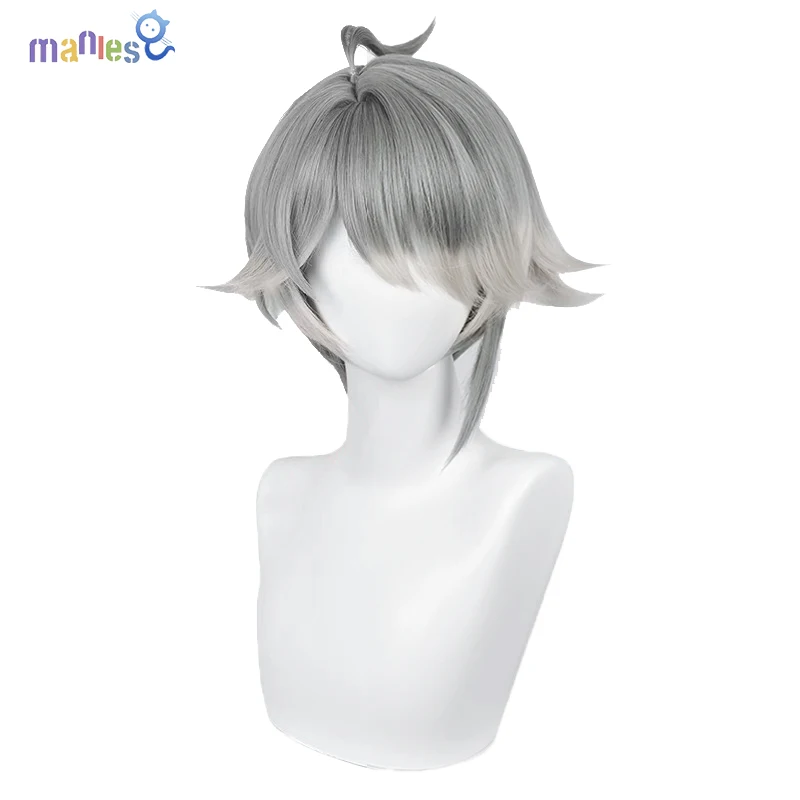

Manles Genshin Impact Al Haitham Wig Cosplay Game Genshin Impact 3.0 new Al Haitham Gradient Hair High Temperature Wire