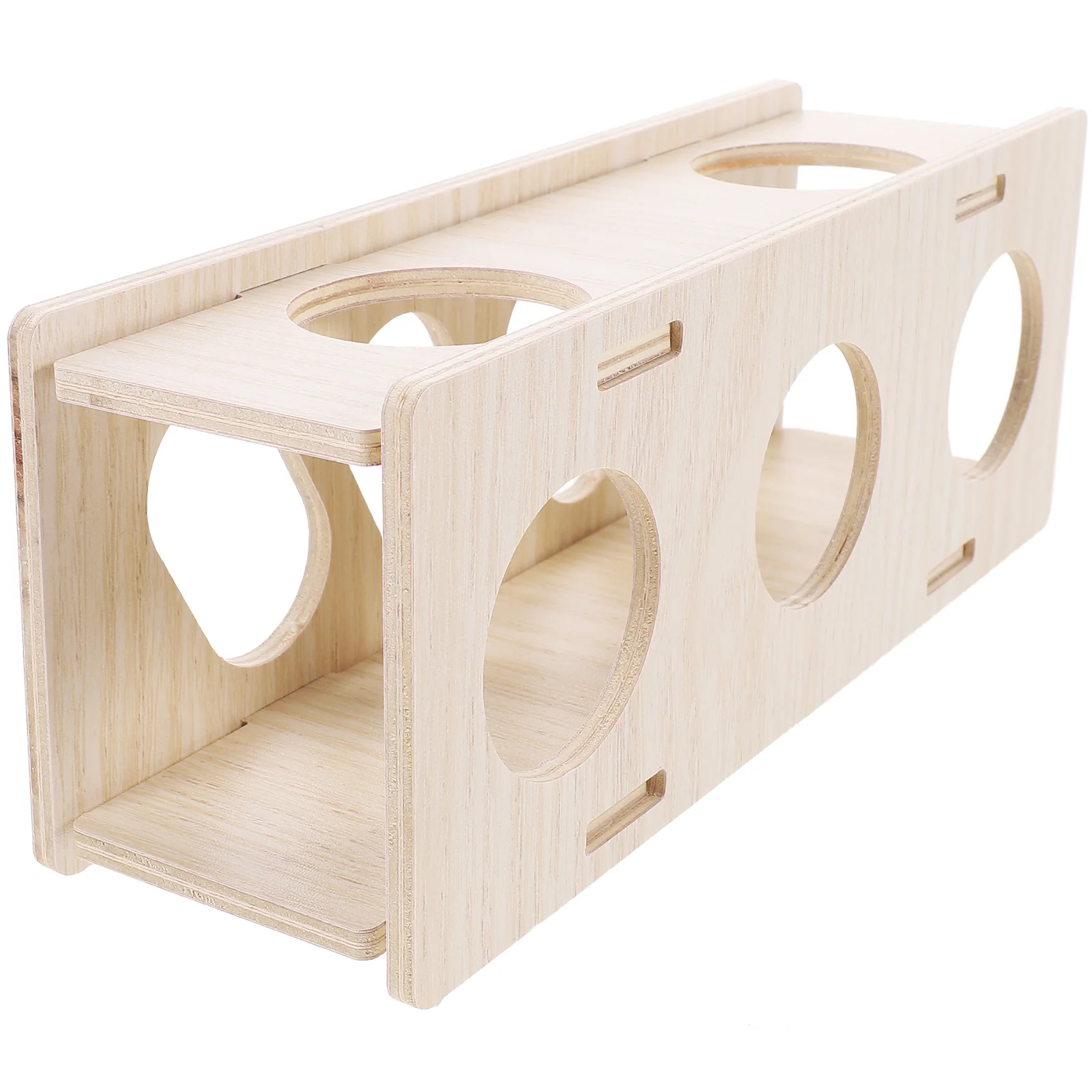 

Habitat Hamster Wooden Tunnel Toy Animal Pet Rabbit Chinchilla Cage Accessories