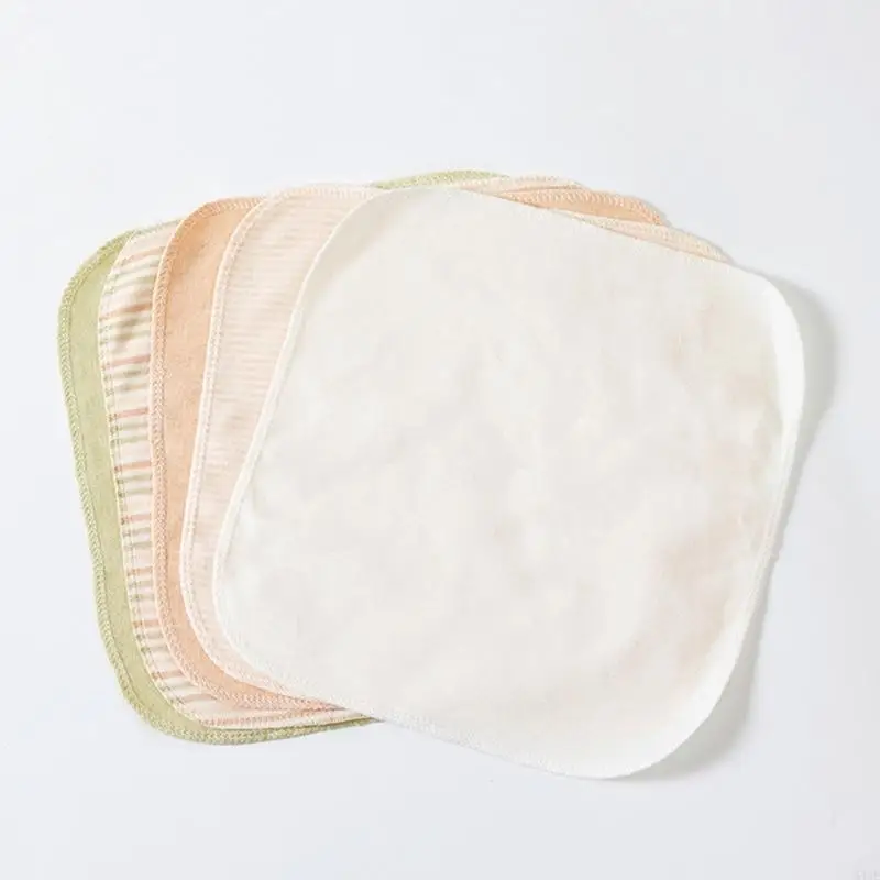 Babero pañuelo infantil 54DF con forma cuadrada, toalla alimentación para bebé, a prueba suciedad