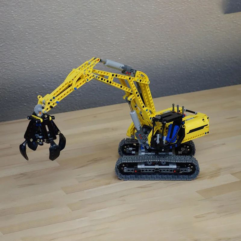 779 Stuks 42006 Mod Nieuwe Versnellingsbak Technic Loader Transmissie Upgrade Custom MOC Onderwijs Model Bouwstenen Verjaardag Speelgoed Gift