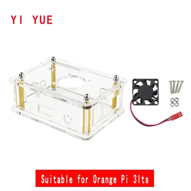 Do obudowy Orange Pi 3 LTS Przezroczysta akrylowa obudowa ochronna do Orange Pi 3 LTS