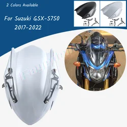 Motorcycle Accessories Windscreen Windshield Bracket Dashboard Guard For Suzuki GSX-S750 GSX S 750 2017 2018 2019 2020 2021 2022