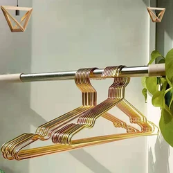 10Pcs/Lot 32CM Kids Clothes Hanger Racks Portable Metal Display Hangers Windproof Children Coats Hanger Baby Clothing Organizer