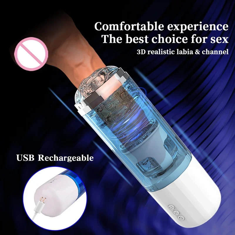 Vibrando Penis Masturbador Ferramentas para Homens, Brinquedo Masturbação Masculina, Vibrador Vagina Real Silicone, Rod Industrial, Fisting