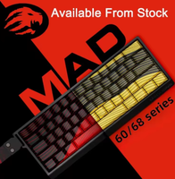 New FGG MAD 60/68HE Magnetic Switch Keyboard Wired Gaming Keyboard Hot Swap Rapid Trigger Custom Keyboard PC Gamer Accessories