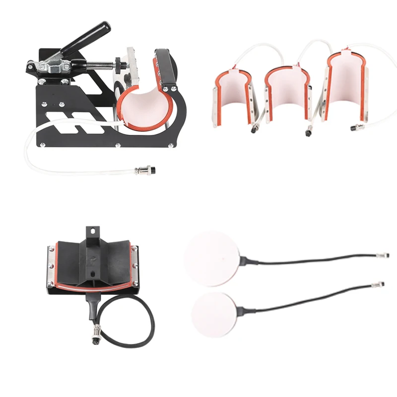 Easysub متعددة الوظائف آلة نقل الصحافة الحرارة التسامي كومبو الأحذية غطاء القلم القدح تي شيرت 10 في 1 آلة الصحافة الحرارة