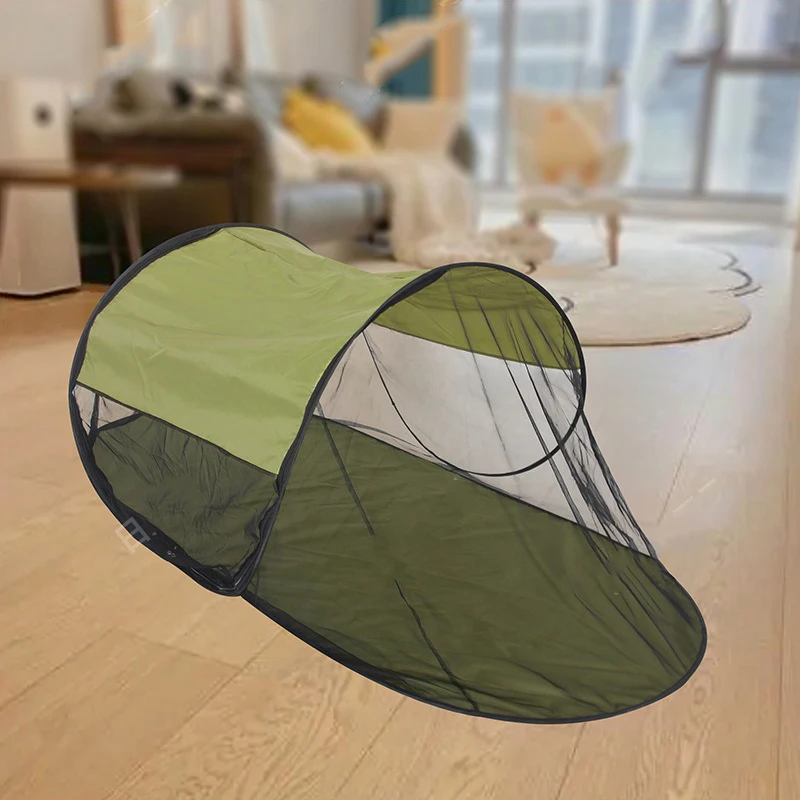 Sommer-Sonnenschutz-Zelt im Schiffsdesign, handwurfbares Moskitonetz, Outdoor-Campingzelt, Moskitonetz-Abdeckung, faltbarer Moskito-Sonnenschutz – Detail 1