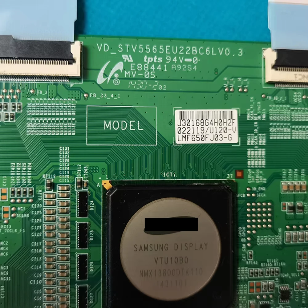 TV T-CON LVDS 보드, UE55HU7200F UN55HU8700F UN65HU8550F UE65HU8500T UE65HU7200TXXU 로직 보드 VD-STV5565EU22BC6LV0.3/0.1
