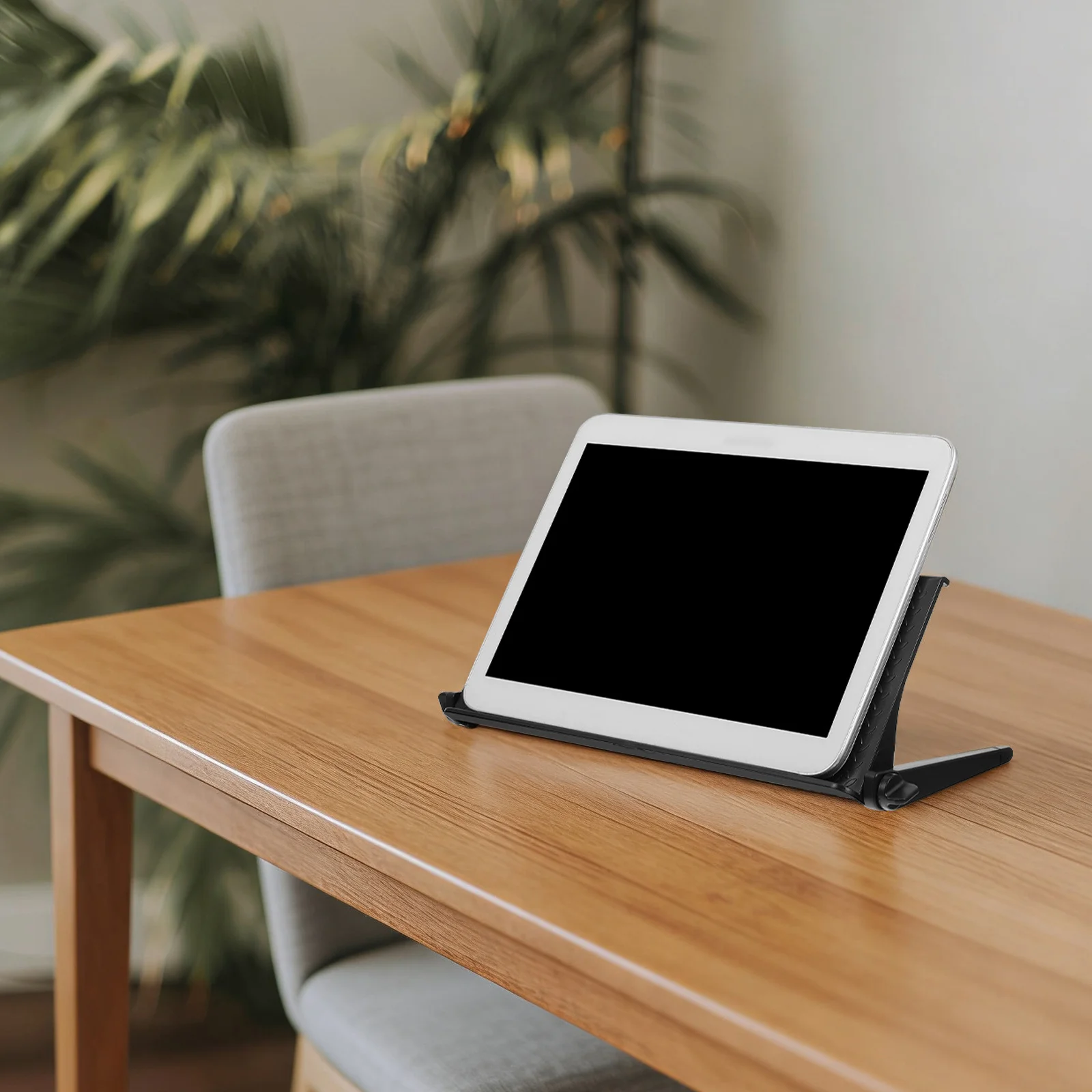 

Computer Screen Shelf Adjustable Large Storage Monitor Storage Stand Stable Load Bearing Punch Free Installation for Router