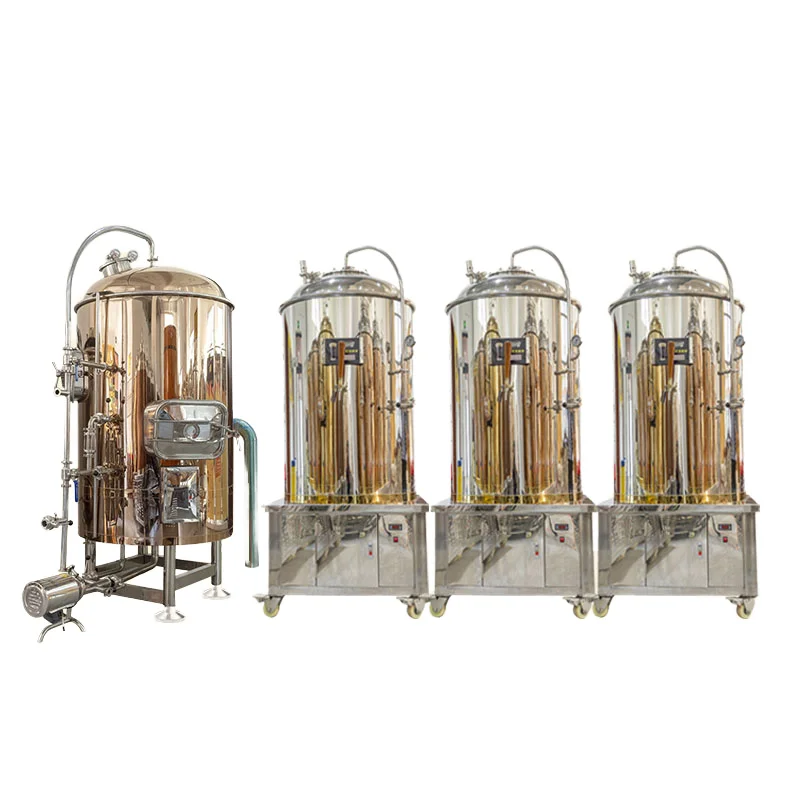 Professional Craft Beer Brewing Machine 500L All-in-One System - Stainless Steel 304 with Fermenter and Brew Kettle for DIY
