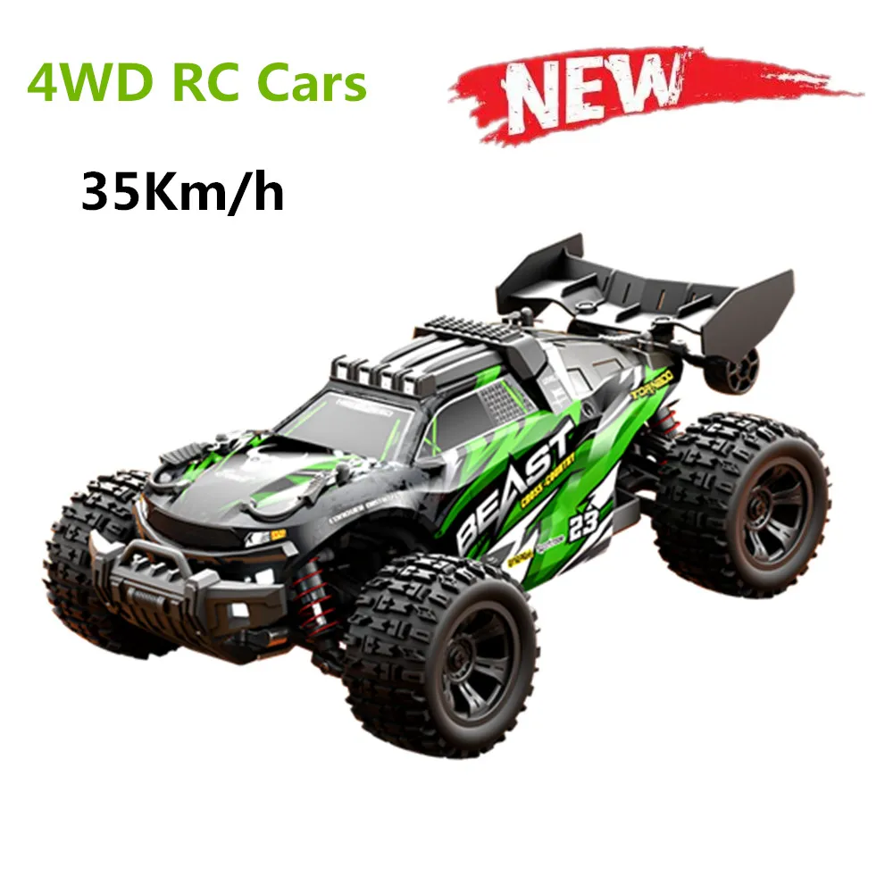 

4WD RC Car 35KM/H High Speed Drift Racing 1:16 Full Scale Off Road Monster Truck Radio control Vehicle With LED Light