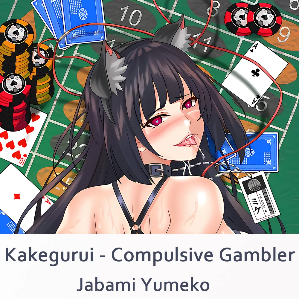 Kakegurui Compulsive Gambler Jabami Yum Hing Body Pillowcase Dakimakura Otaku Pilow Case Cover Cushion Room