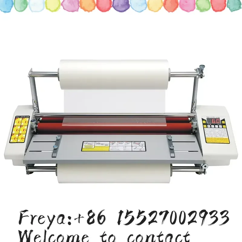 i9460T Hot Roll Laminating Machine Multi-function Laminator,High-end Speed Regulation Laminating Film Laminator