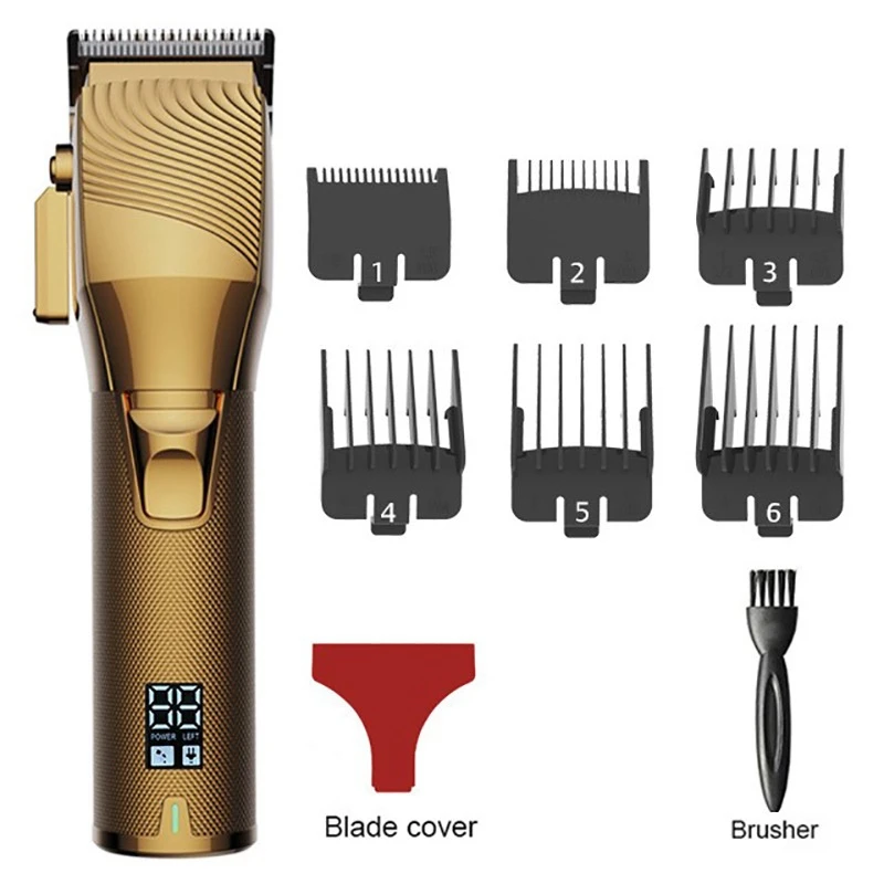 

Men's Barber Clipper Hair Clipper Set Cordless Hair Clipper Beard Trimmer Haircut Beauty Rechargeable Shaver