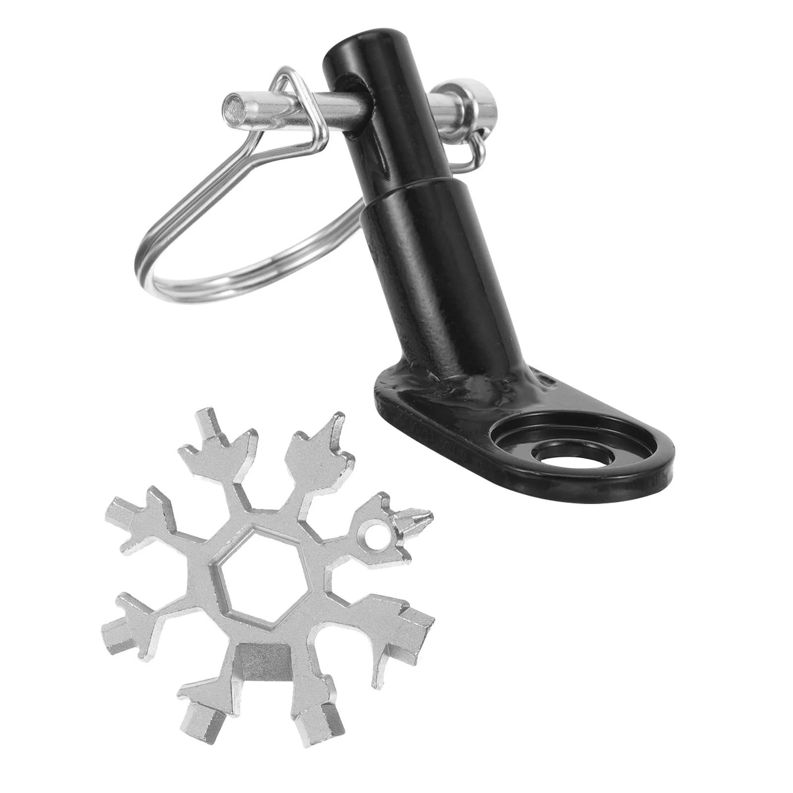 

1 комплект велосипедных аксессуаров, металлическая велосипедная прицепная муфта для детского велосипедного прицепа, задняя стойка, разъем для тяговой головки, велоспорт