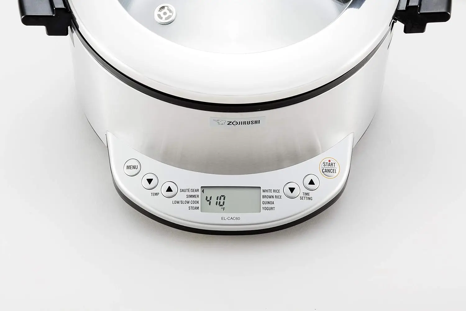 EL-CAC60XZ Multicooker, 6 Qts, acciaio inossidabile spazzolato