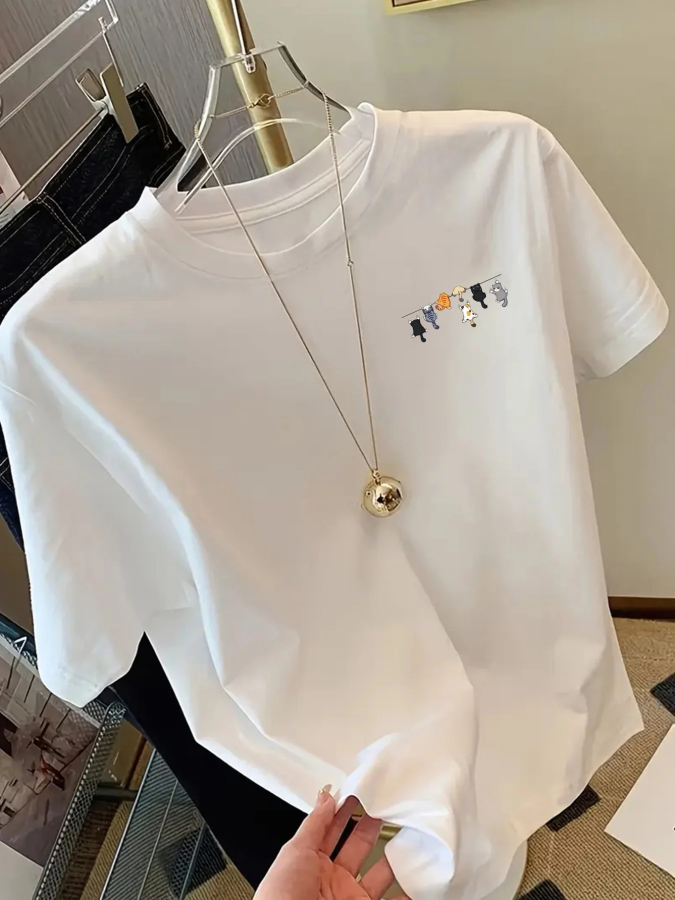 Thumbnail 3 - #35 Best Womens Basic Cotton T-Shirts to Buy In 2026