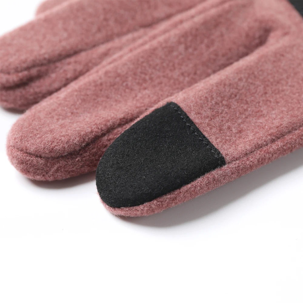 Winterwarme Skihandschuhe mit weichem Touchscreen-Futter, Unisex Outdoor-Fahrrad- und Laufhandschuhe, Damen-Kälteschutzhandschuhe – Detail 9