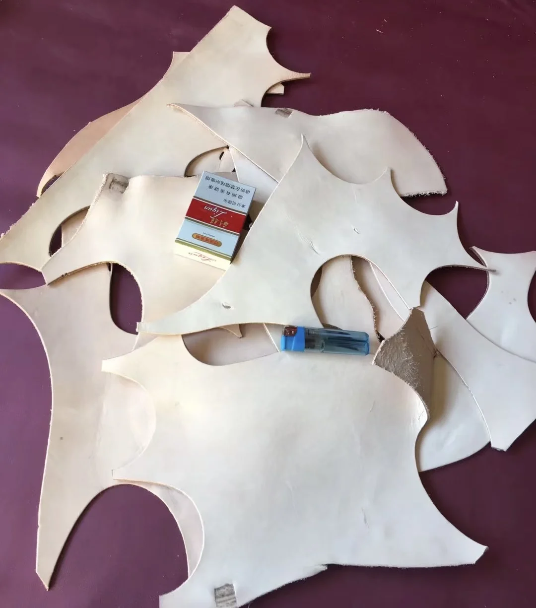 

Original Color Vegetable Tanned Leather Top Layer Cowhide Flexible Waterproof Hard Handmade DIY Sponge Pad Fabric