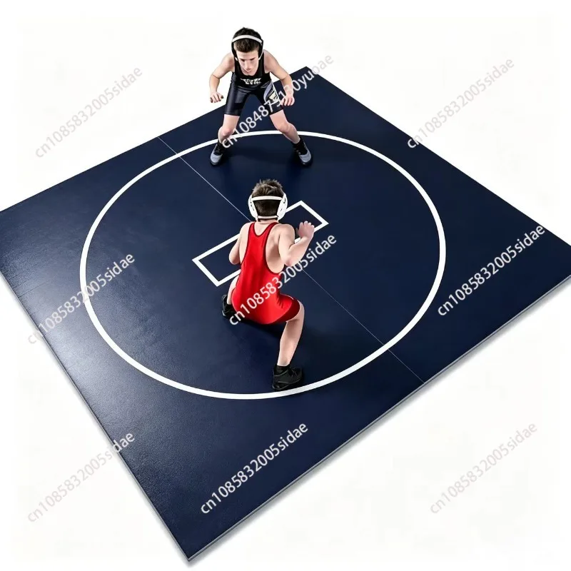 Professional Wrestling Mat Match Taekwondo Fighting Floor Mat Boxing Jiu-Jitsu Physical Fitness Training Wushu Fighting Roll Mat