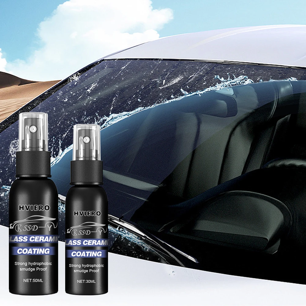 30ml/50ml Auto Windshield Water Repellent Car Coating Window Waterproof Rainproof Nano Hydrophobic Antifogging Agent Maintenance