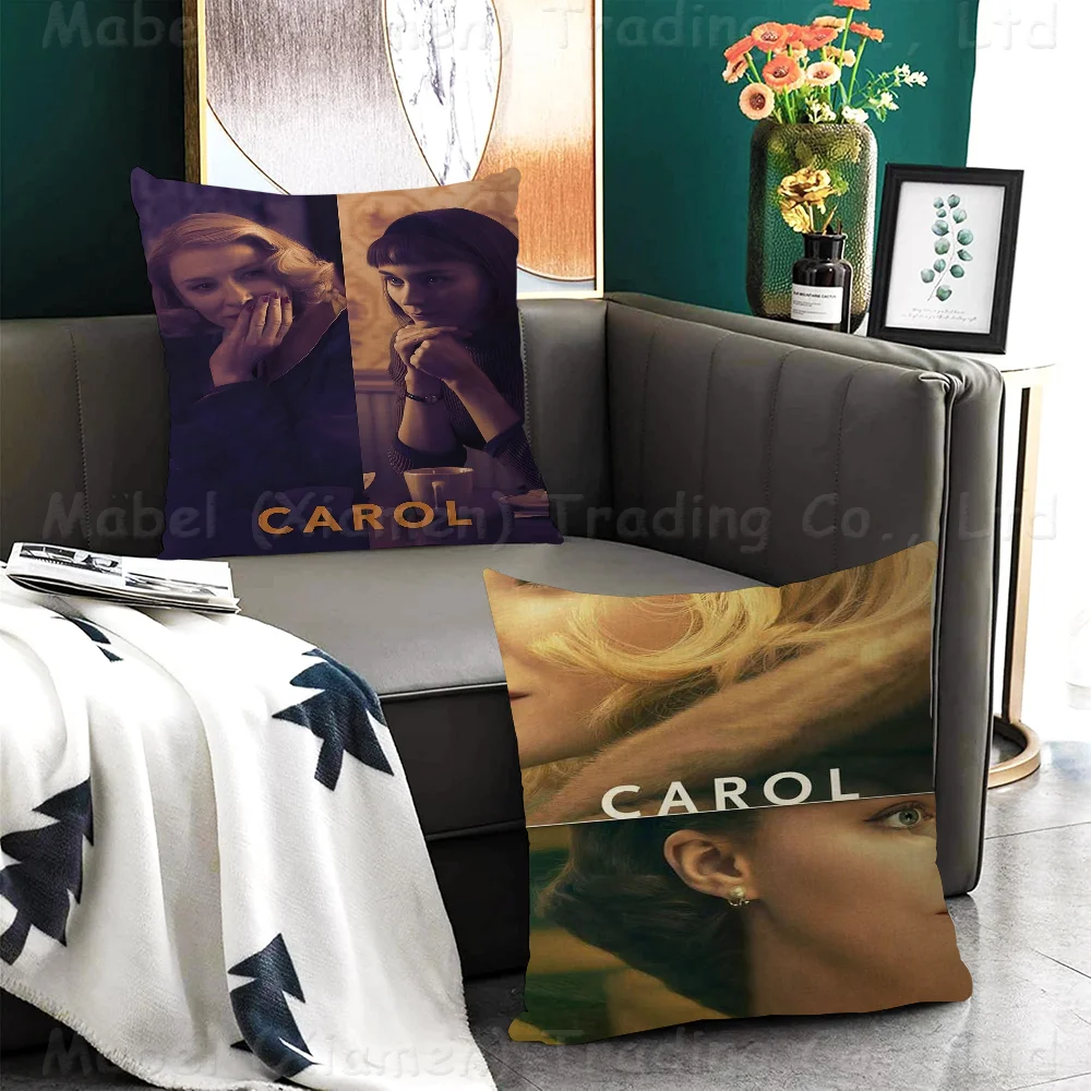 Romance Movie Carol Personalized Pillow Cover Kids Bedroom Wild Party Decor Pillowcase Kid Birthday Shower Gift