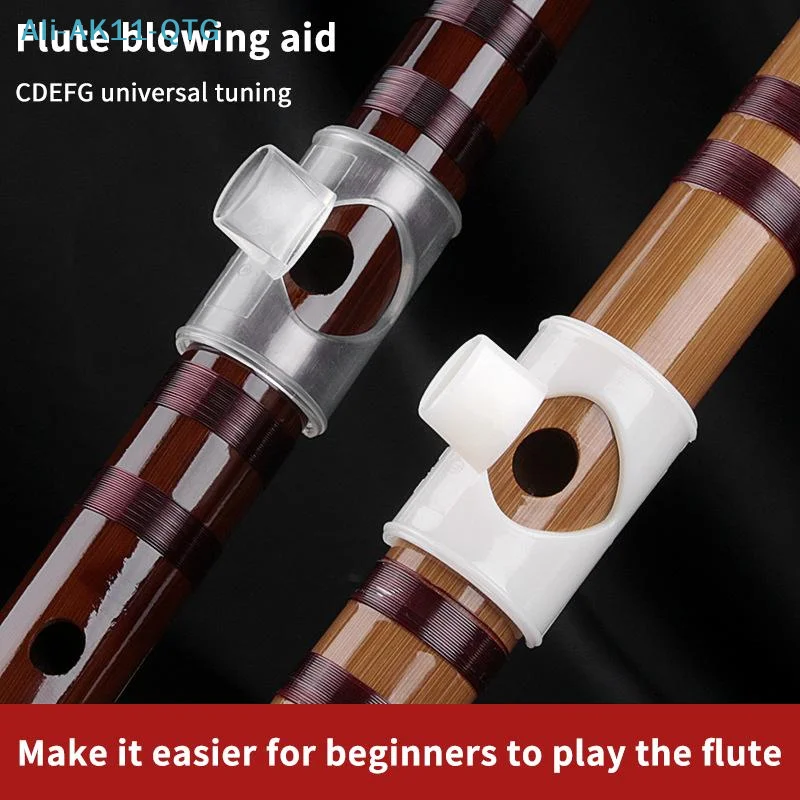 Musical Instrument You Blow - Bambusflöten-Blashilfe, leicht zu blasende Flöte, Blasrohr-Mundstück,