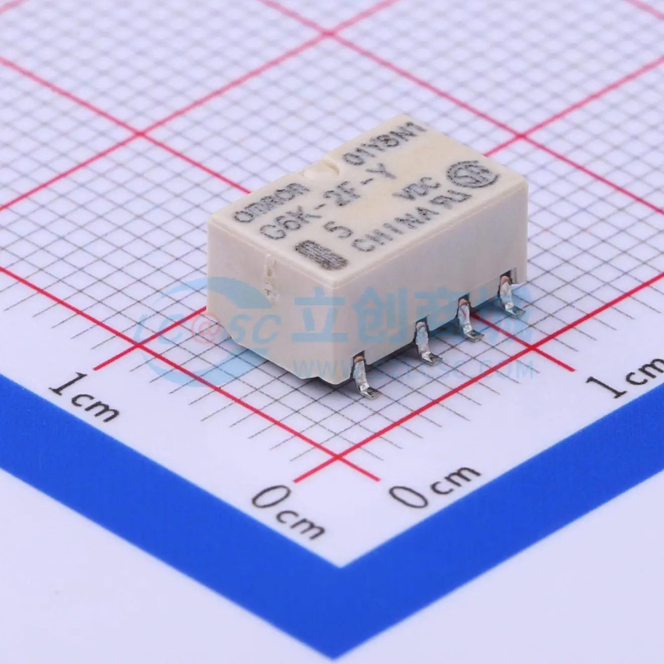15pcs G6K-2F-Y-TR DC5 5V SMD 10x6.5mm DPDT Signal Relay PCB Electronic Switch