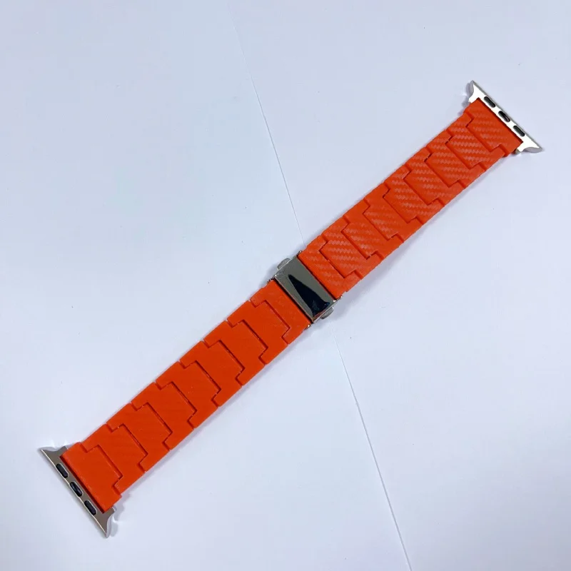 Kohlefaser-Bänder für Apple Watch Band 45 mm 44 mm 40 mm 42 mm 46 mm 41 mm 38 49 mm Correa-Armband IWatch-Serie 10 SE 9 8 7 Ultra 2