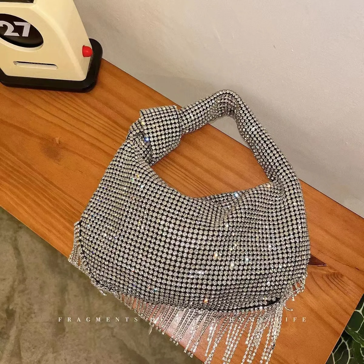 Designer de luxo glitter hobo bolsa feminina brilhante strass diamantes saco noite festa casamento bolsa embreagem bolsa ombro