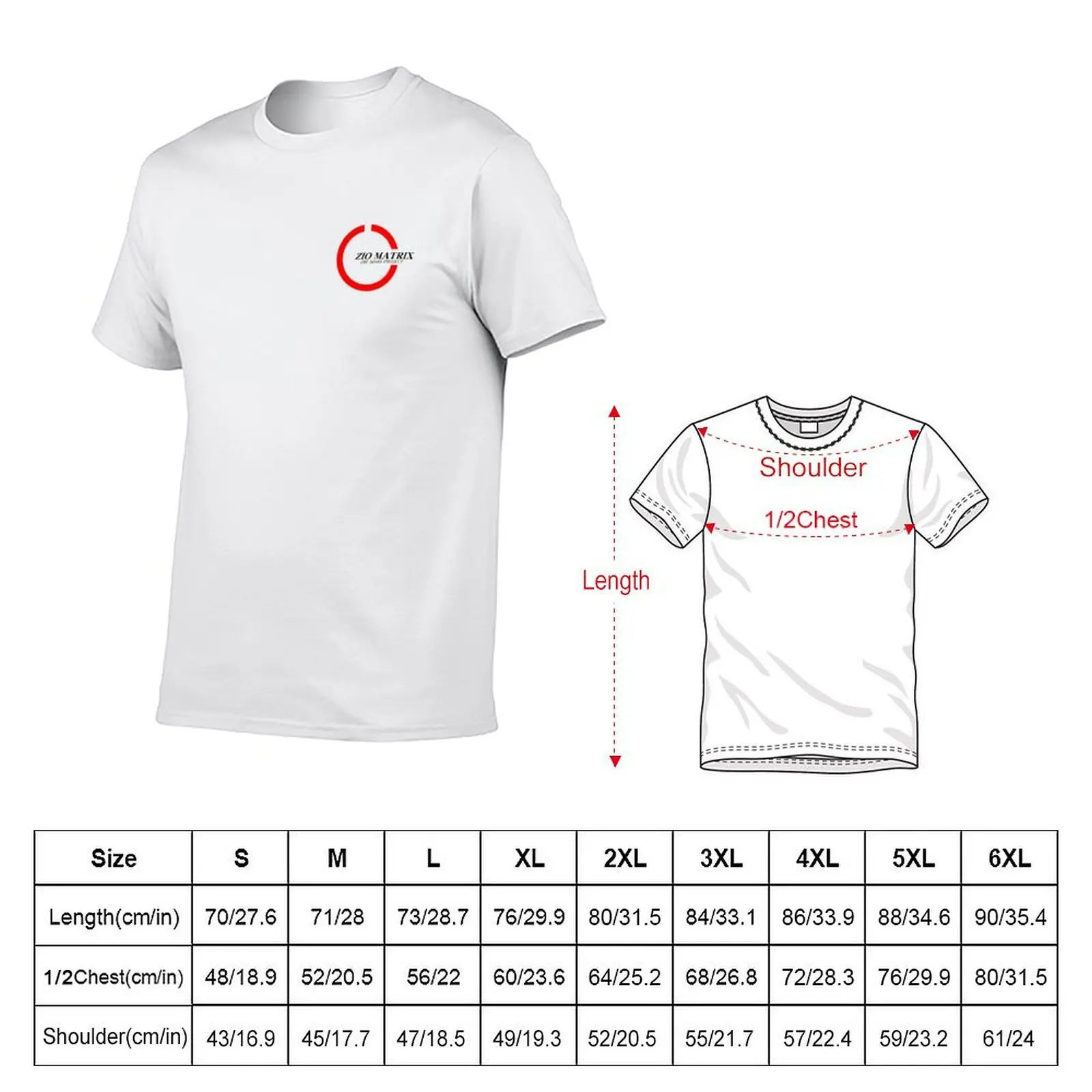 Armored Core Zio Matrix corporate logo T-Shirt Casual All Match Short Sleeve T-Shirt