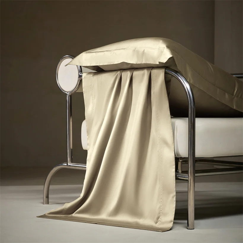 Premium Egyptian Cotton Pillow Shams, Silky Smooth 1600TC Sateen Weave Pillowcases, Luxury Bedding Pillow Covers for Hotel Home