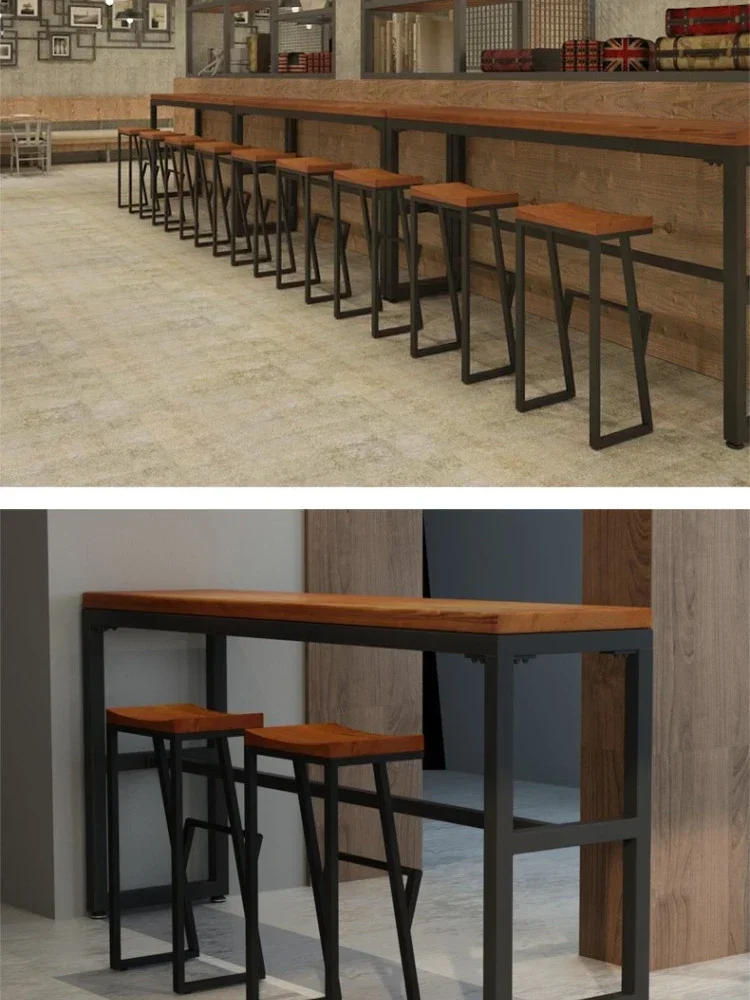 Chaises Hautes Simples avec Mécanisme de Levage, Piste de Bar Moderne, Table de Ferme, Compatible avec le Design Moderne Confortable