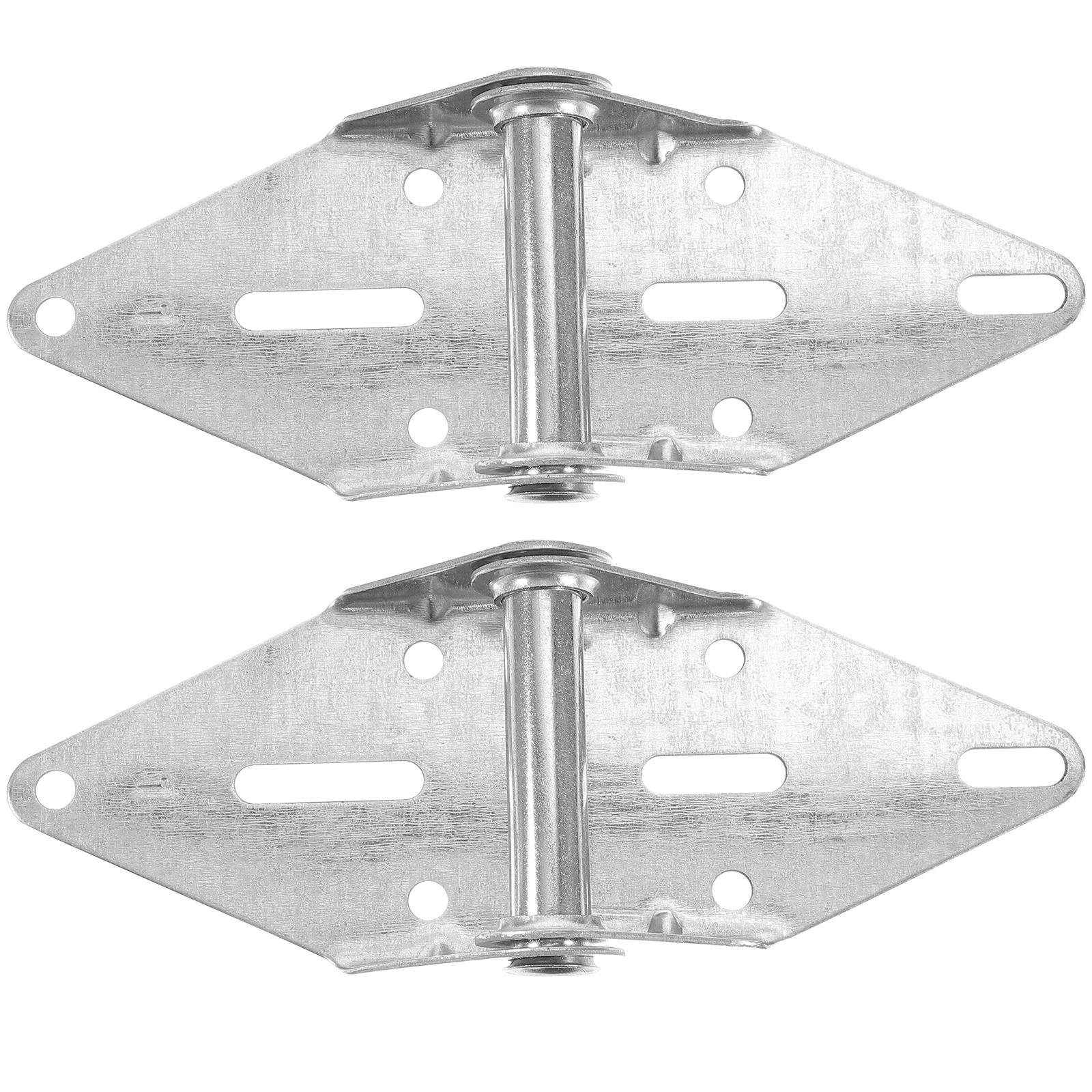 2 Pcs Garage Door Hinge Closer Cabinet Hinges Heavy Duty Exterior Spring Loaded to with Mounting Bolts Auto Screen