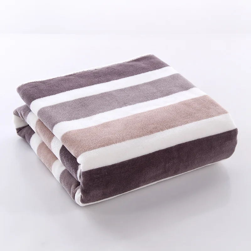 

Striped Face Bath Towel Set, for Adults Children, 70*140 35*75 cm, Cotton, High Quality, Bathroom