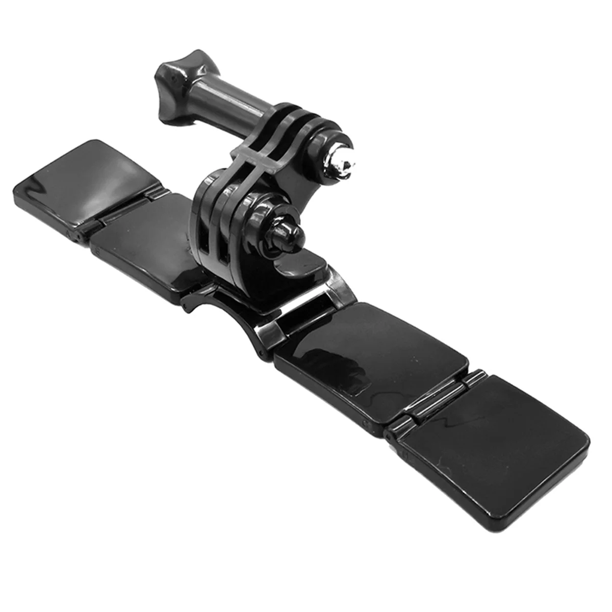 Suporte de montagem de queixo para capacete de rosto inteiro, para hero 11 10 9 8 7 dji insta360, alça de câmera, acessório de montagem de queixo frontal flodable