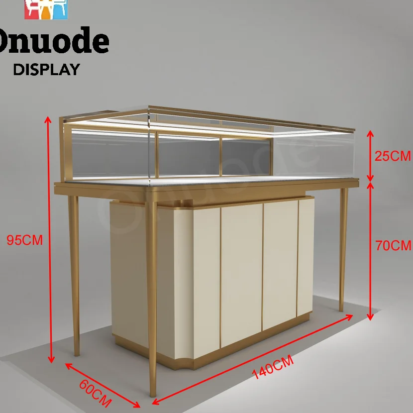 Custom.Luxury Jewelry Display Cabinet  & Jewelry Display case showcase for Used Jewelry Showcases for Retail Store