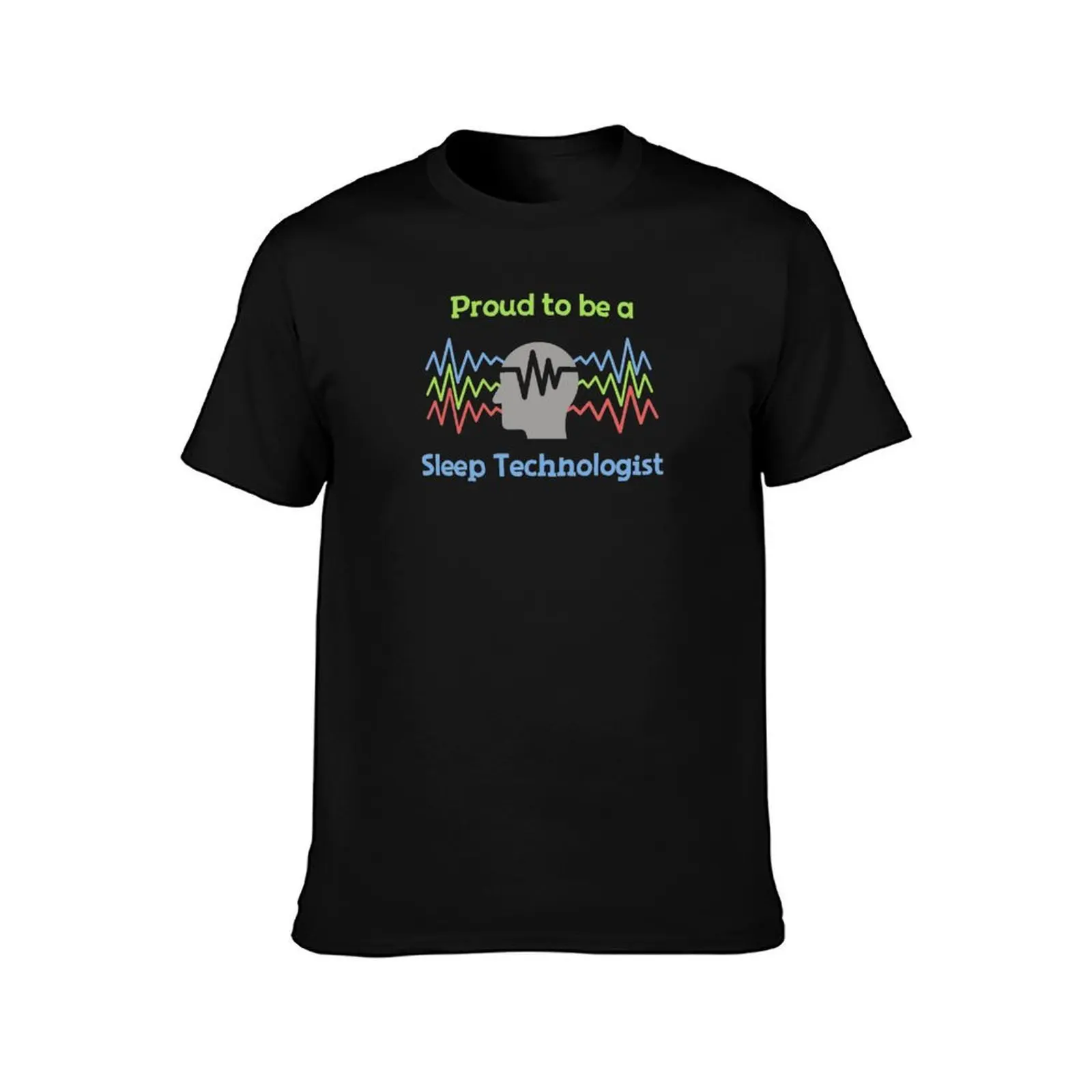 Proud to be a sleep technologist T-Shirt Retro Graphic Print T-Shirt