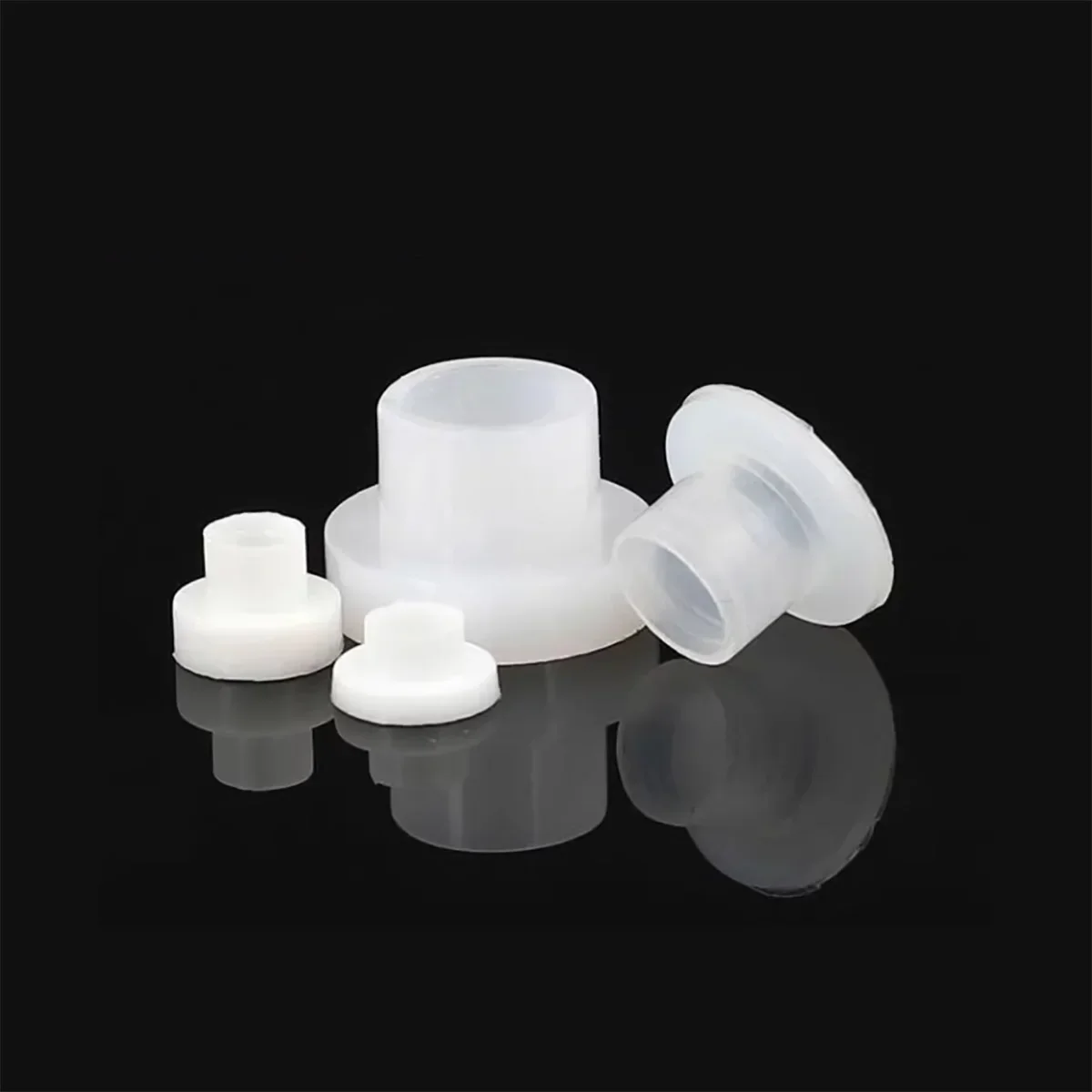 T-Shaped Nylon Washer Plastic Concave Convex Shaft Sleeve Insulated Particle Step Washer M2M3M4M6M8M10M12