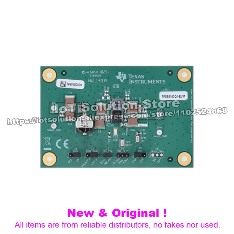 TPS55160Q1-EVM TPS5516xEVM Single Inductor 1A Buck-Boost Evaluation Module