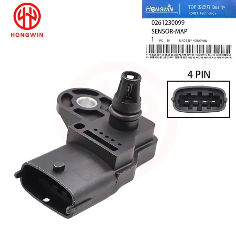 0261230099 1/3/5pcs MAP Sensor For HONDA STREAM CIVIC JAZZ CAN-AM SPYDER RS ROTAX 990 Polaris RZR S 800 Victory Cross Country