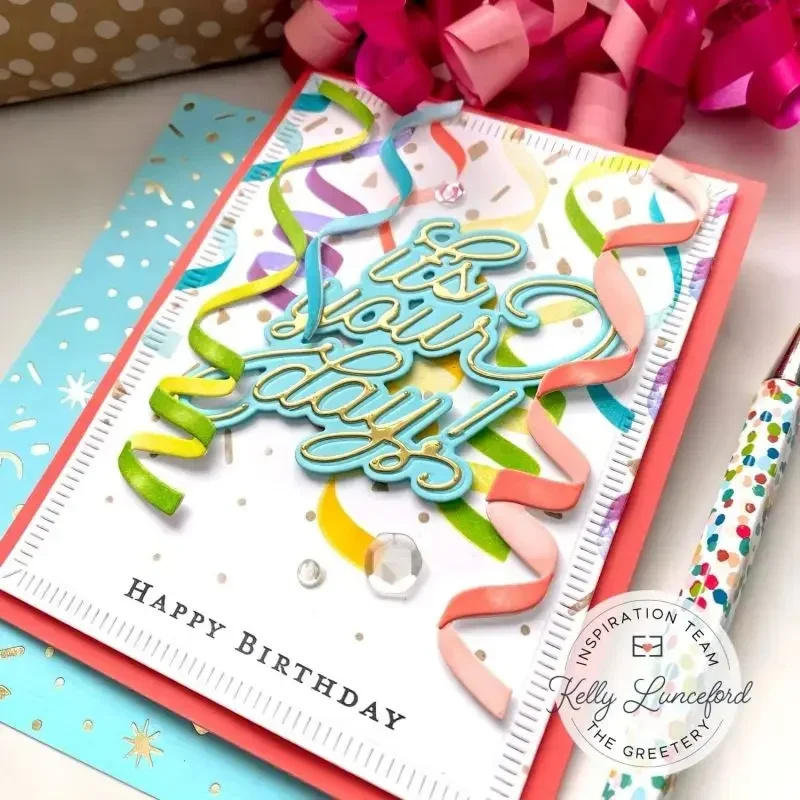 

New Craft metal cutting dies cut die mold Its your day letter Scrapbook paper craft knife mould blade punch stencils dies