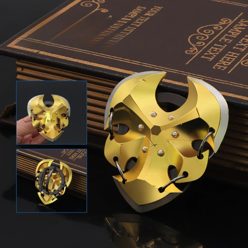 8cm Zeldaa Periféricos de Jogo Arma Modelo Link Beast Shield Metal Artesanato Ornamento Brinquedos Exibição de Mesa Presentes para Coleções de Meninos